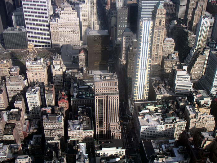 Blick vom Empire State Building