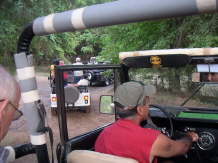 Unterbodenw�sche mit dem Jeep