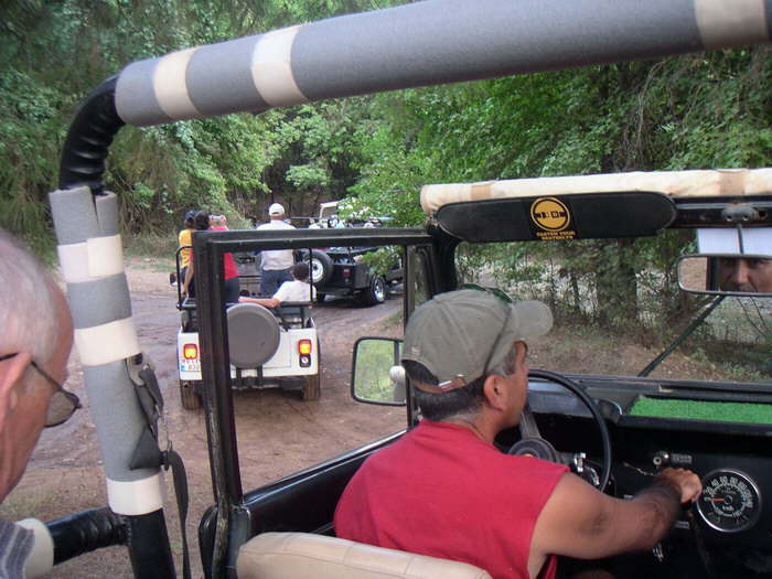 Unterbodenw�sche mit dem Jeep