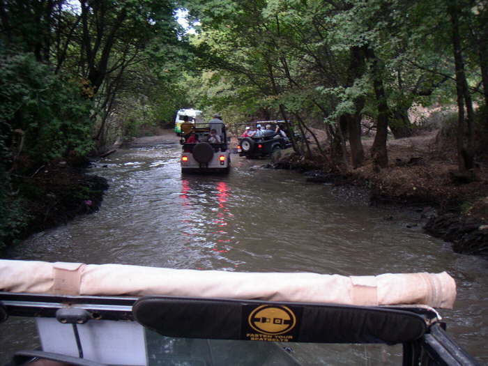 Unterbodenw�sche mit dem Jeep