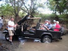 Unterbodenw�sche mit dem Jeep