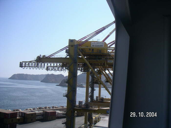 Im Hafen von Muscat